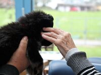O'Chula  im Pflegeheim zu Besuch