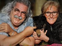 Goofy und Karin mit Onyx