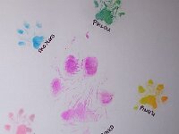 Peaches  fast die ganze Hundefamilie - der Papa wohnt in Vroutek CZ