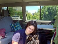 Pinu'u mit Ronja Richtung Schweden  Bes.: Silke Stech