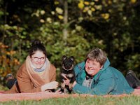 Pinu'u  Ronja und Silke Stech mit Pinu'u