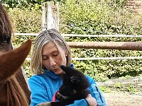 7,5 Wochen alt  Caroline und ihre Q'Raven